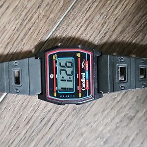 Vintage 1970 Cardinal water resistant 30m digital watch